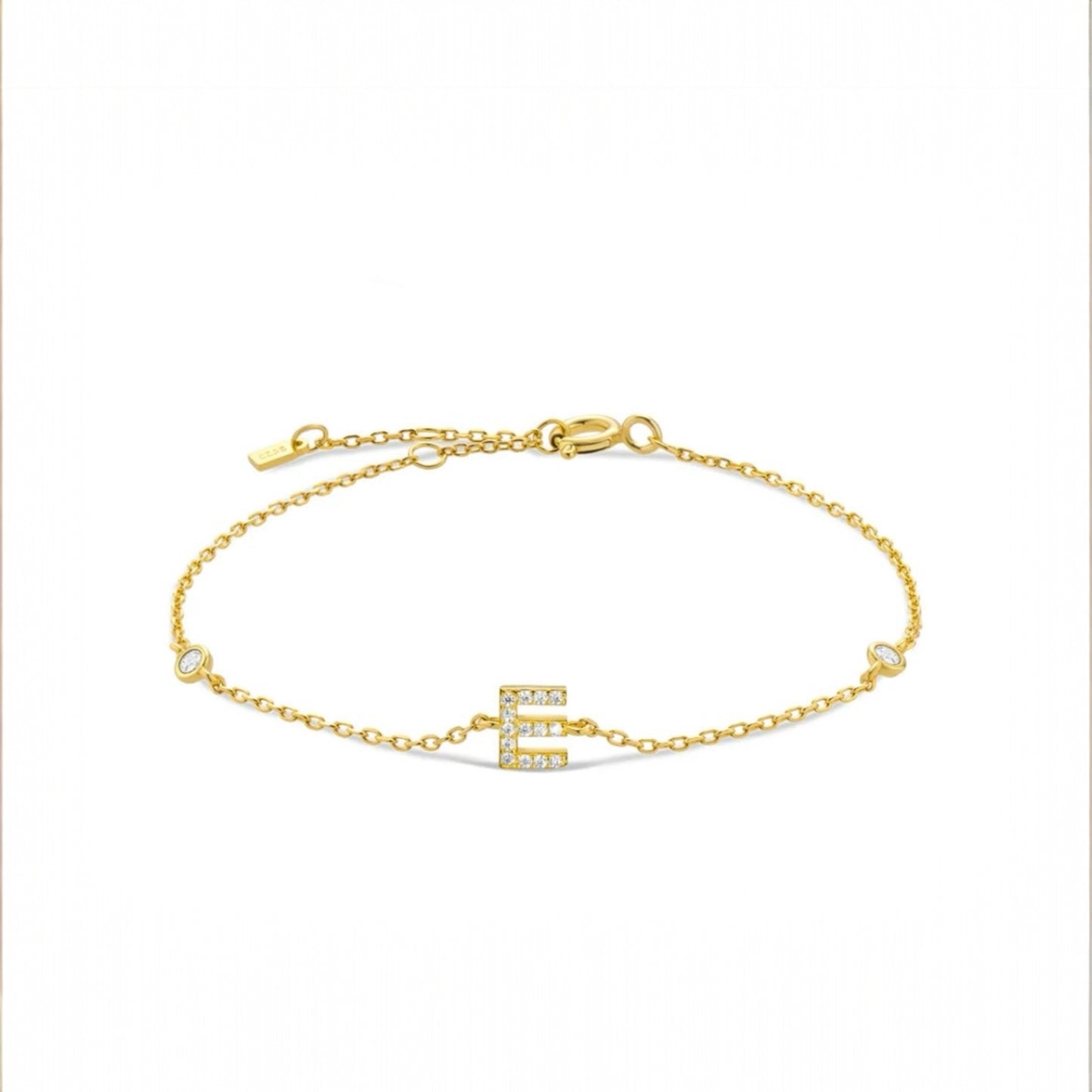 Letter Charm Armband