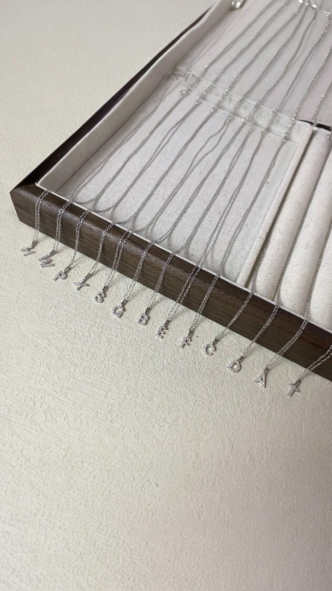 Letter-Charms Personalisiert Silber