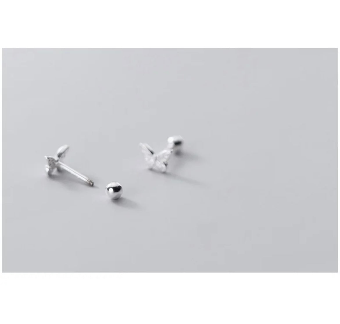 Butterfly Ohrstecker Silber