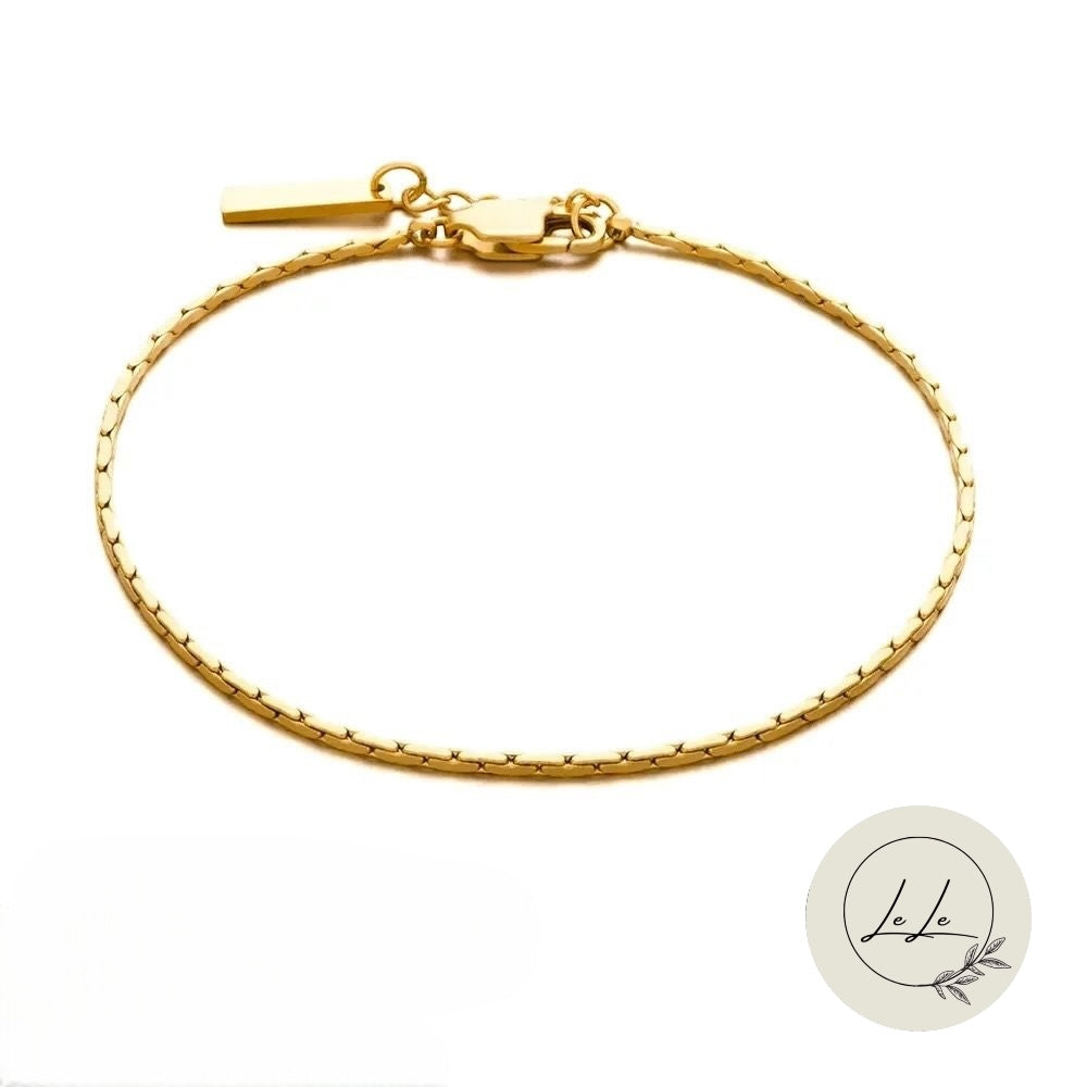 Armband "Milan" Gold / Silber