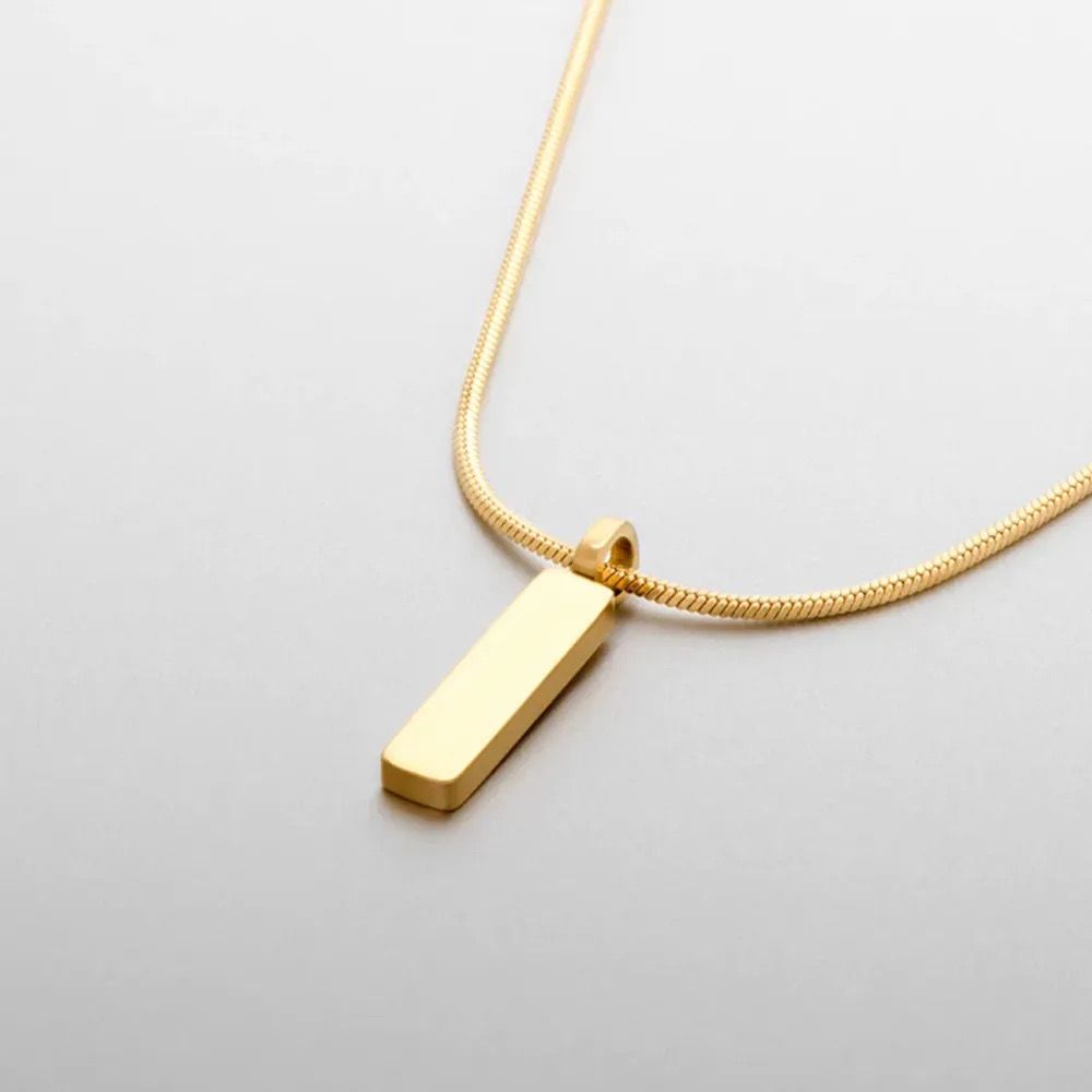 Halskette "Paris" mit Anhänger Gold / Silber