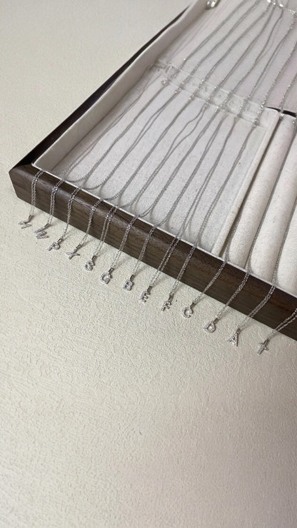 Letter-Charms Personalisiert Silber