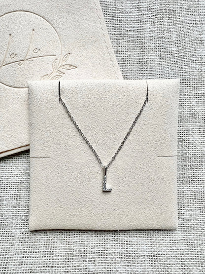 Letter-Charms Personalisiert Silber
